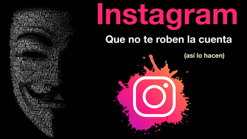Instagram - don't get your account stolen