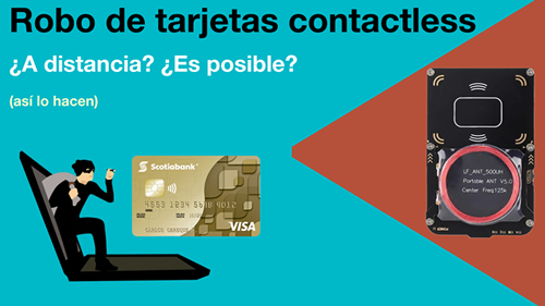 Contactless card theft